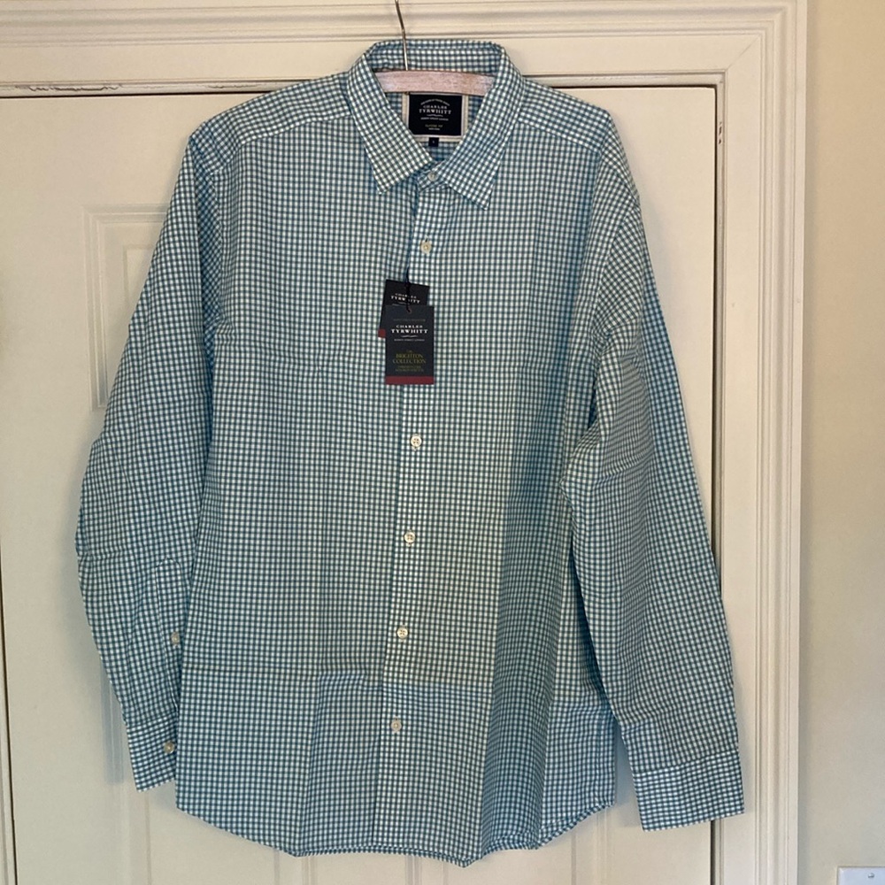 Charles Tyrwhitt Blue Casual Button Down Shirt